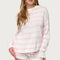 Evara Oversized Striped Sweater